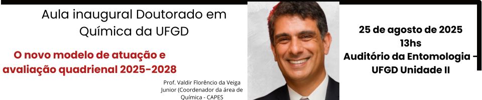 Aula Inaugural Doutorado em Química da UFGD